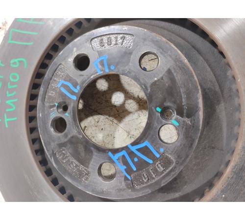 Диск тормозной передний 