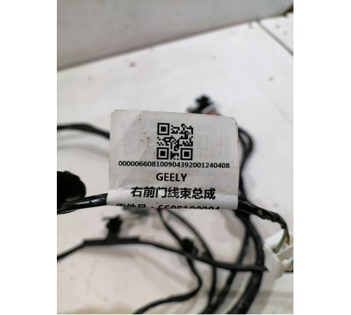 Электропроводка двери передняя правая
