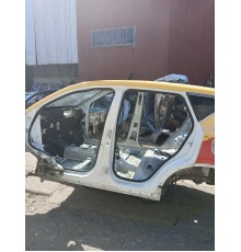 Порог со стойкой левый