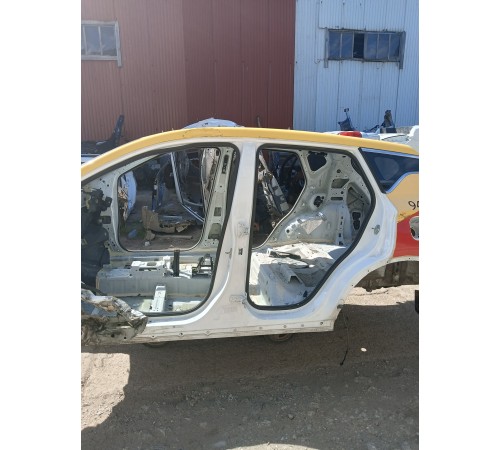 Порог со стойкой левый