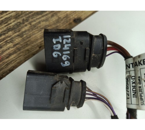 Электропроводка климатической установки с электронным управлением