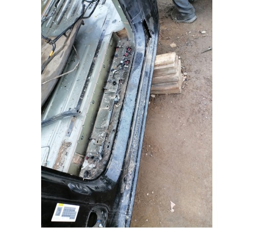 Порог со стойкой левый