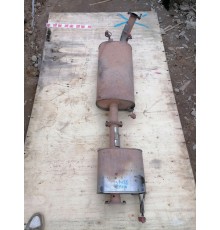 Глушитель с резонатором