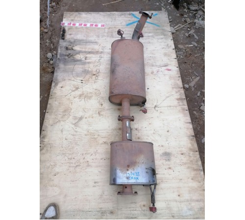 Глушитель с резонатором