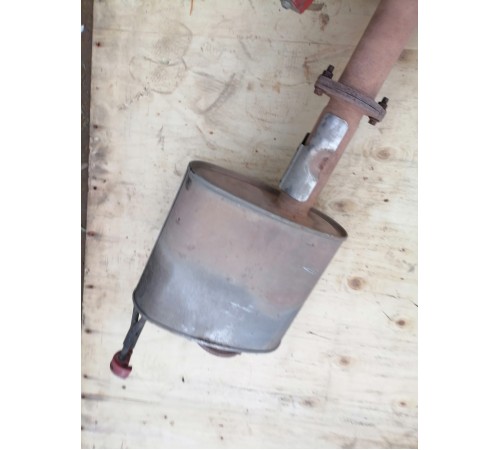 Глушитель с резонатором