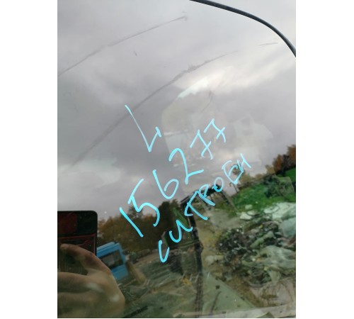 Глухое стекло заднее левое