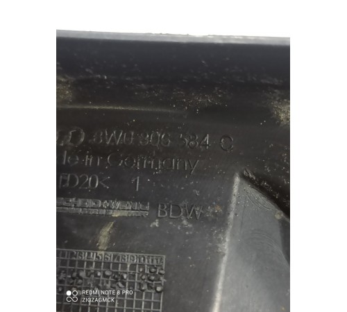 Накладка (кожух) чашки переднего амортизатора левая