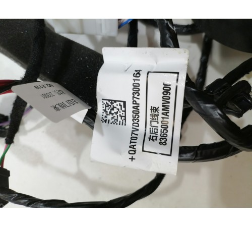 Проводка правой сдвижной двери