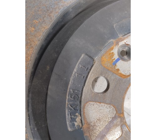 Тормозной диск(задний левый)