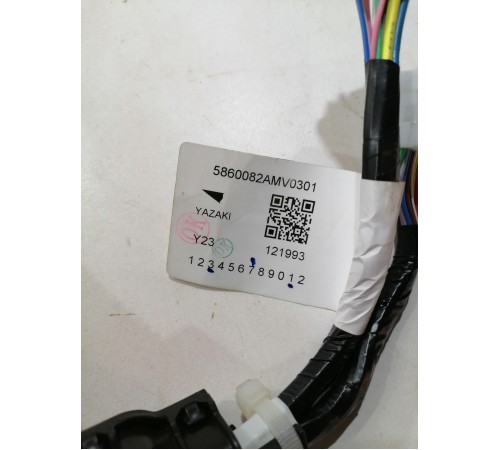 Блок питания правой сдвижной двери, проводка