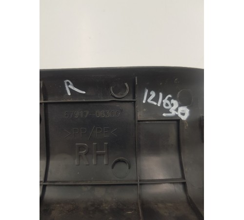 Накладка порога задняя правая