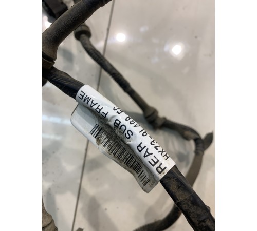 Электропроводка задней балки