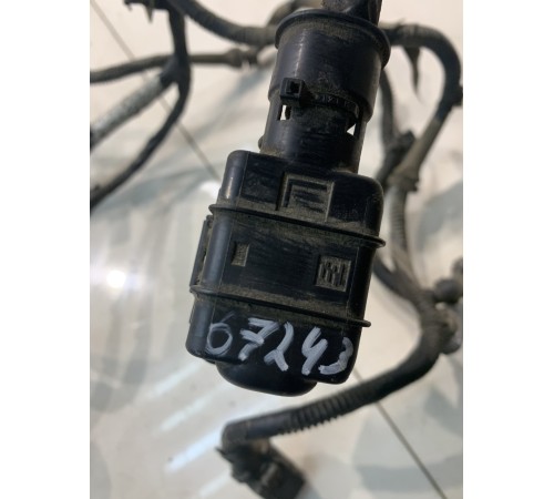 Электропроводка задней балки