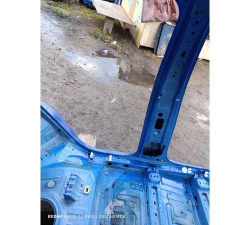 Задний порог со стойкой левый