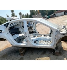 Порог со стойкой правый