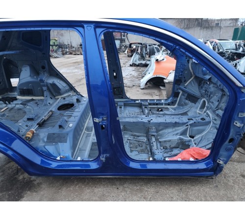 Порог со стойкой правый