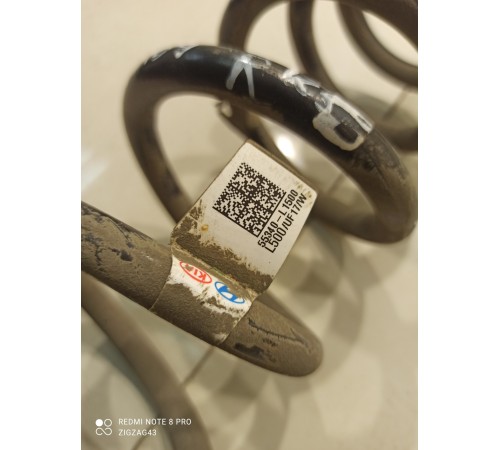 Пружина подвески (задняя, правая)