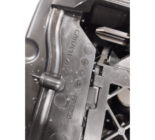 Корпус отопителя (печки) в сборе задний