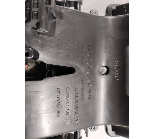 Корпус отопителя (печки) в сборе задний