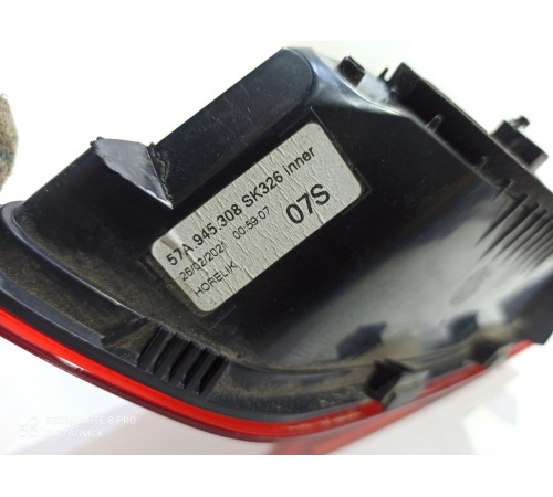 Фонарь внутренний правый