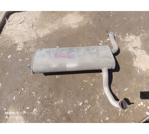 Глушитель основной, задняя часть