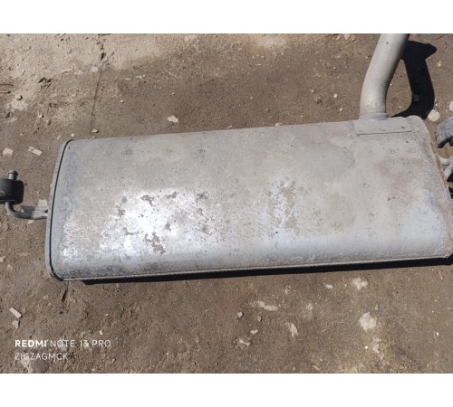 Глушитель основной, задняя часть