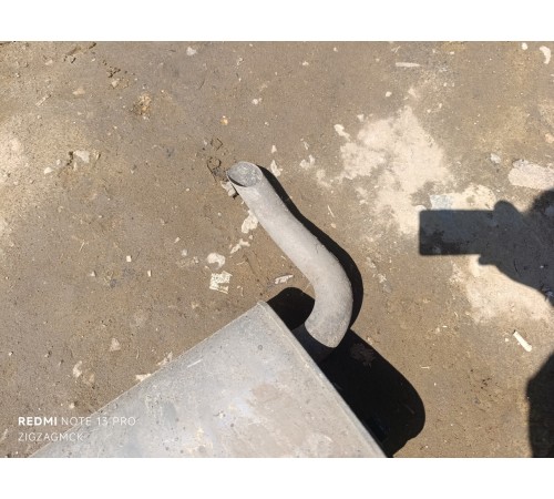 Глушитель основной, задняя часть