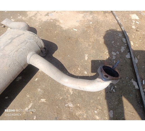 Глушитель основной, задняя часть