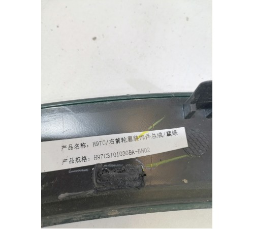 Накладка крыла передняя правая