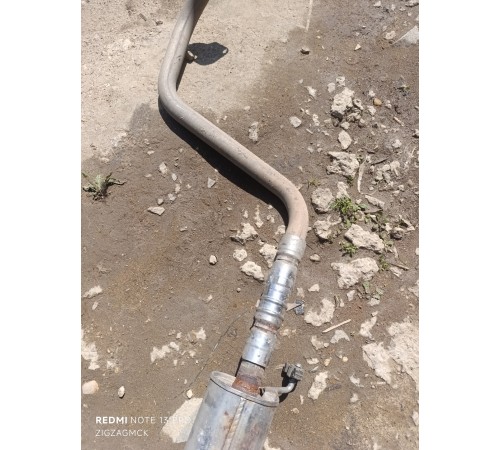 Приемная труба с катализатором