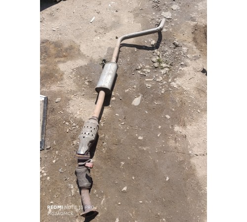 Приемная труба с катализатором