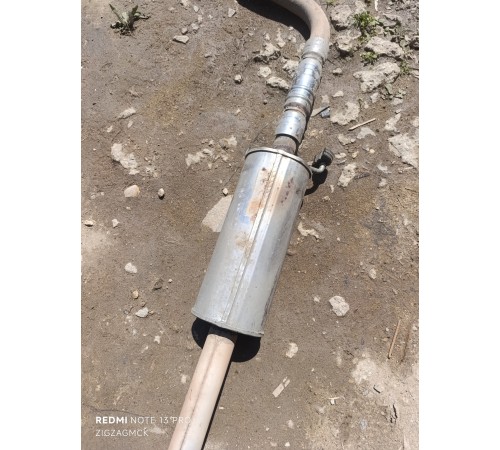 Приемная труба с катализатором