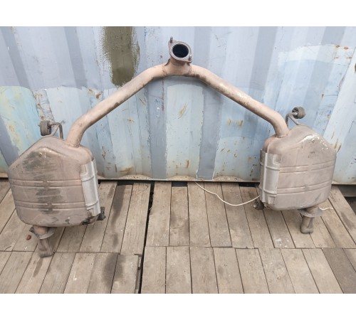 Глушитель задняя часть