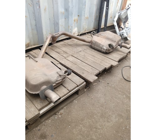 Глушитель задняя часть