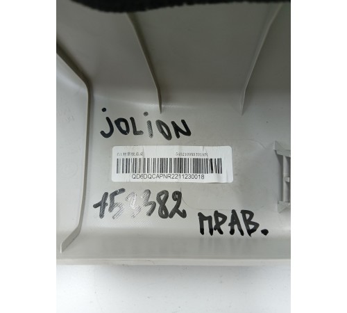 Обшивка задней стойки правая верхняя