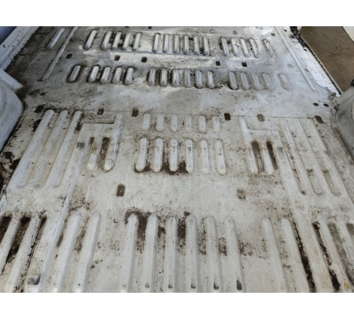 Пол задней части кузова