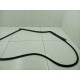 Уплотнитель стекла двери задний левый