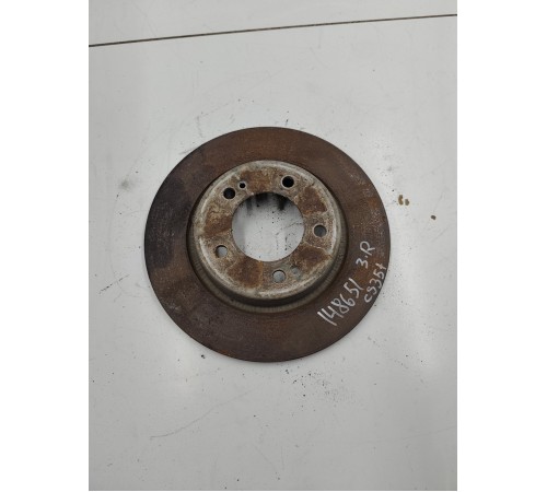 Диск тормозной задний