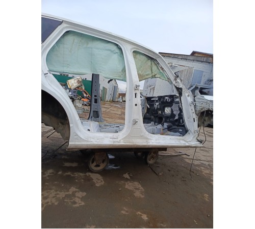 Порог со стойкой правый