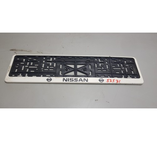 Накладка под номер передняя