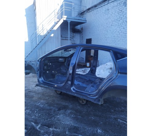 Порог со стойкой левый