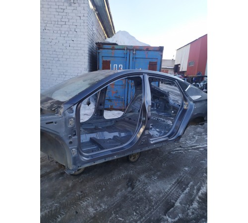 Порог со стойкой левый