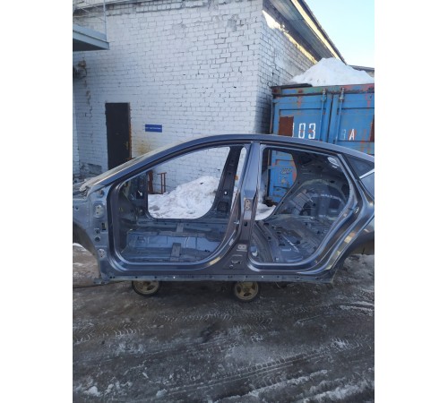 Порог со стойкой левый