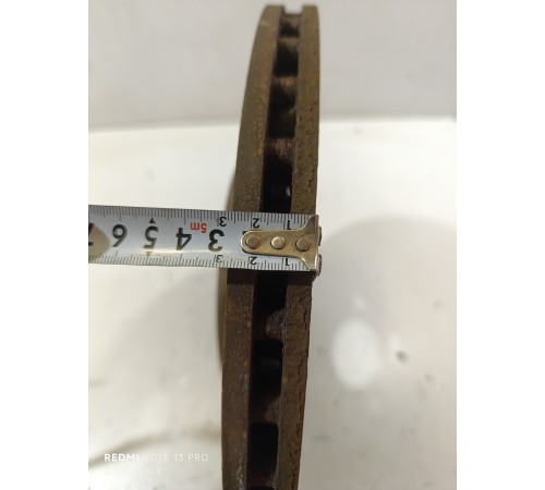 Диск тормозной задний