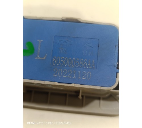 Плафон внутреннего освещения салона задний левый