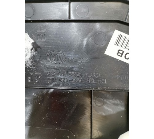 Накладка порога угол правая