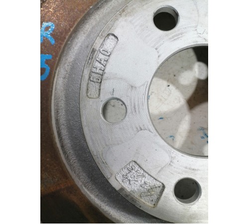 Диск тормозной задний