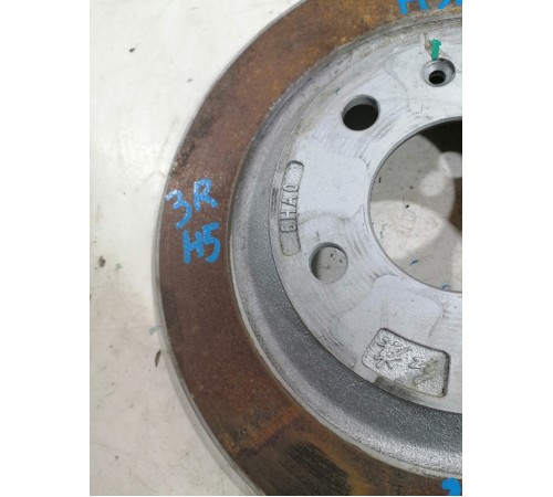 Диск тормозной задний