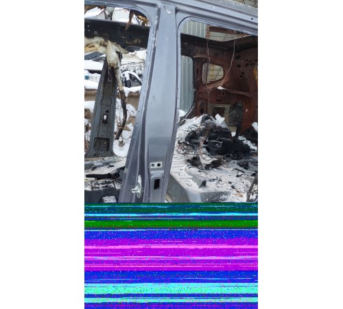 Порог со стойкой(левый)