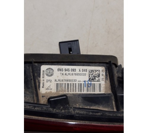 Фонарь крышки багажника левый